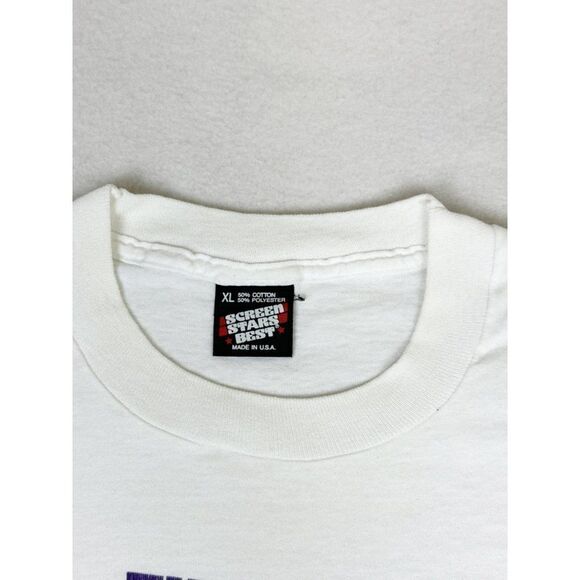 Vintage 90s Andy Andrews T-Shirt XL Parental Sayings Mom Dad Single Stitch - Picture 4 of 9